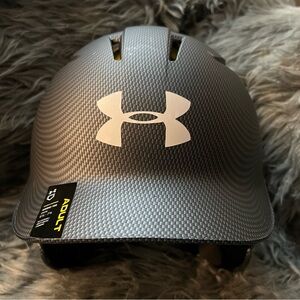 Under Armour Black and Gray Adult Helmet